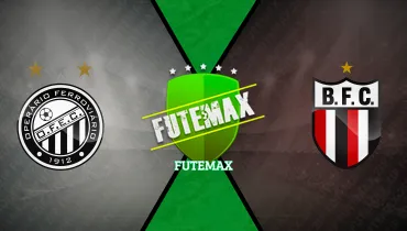 Assistir Operário-PR x Botafogo-SP ao vivo online 07/10/2026